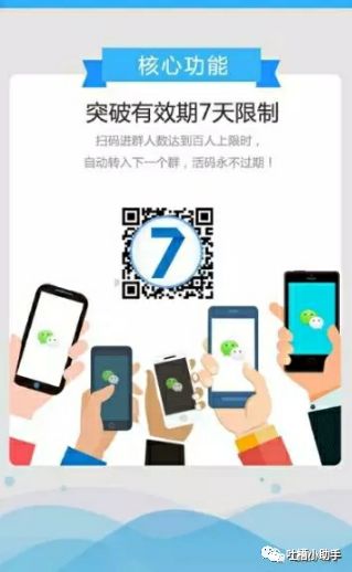 微信群活码二维码，进群/被加密友达指定人数自动切换，无限扫码！